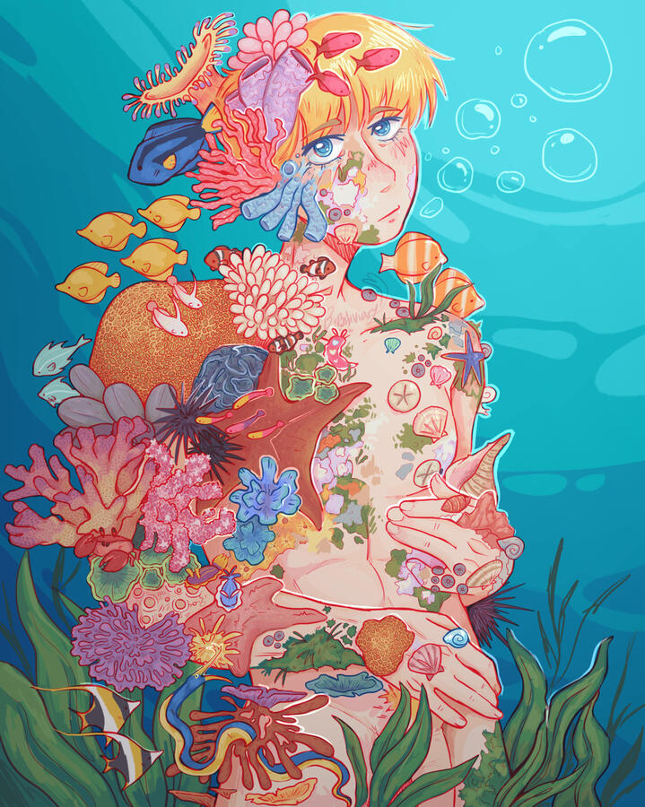 feb - coral reef